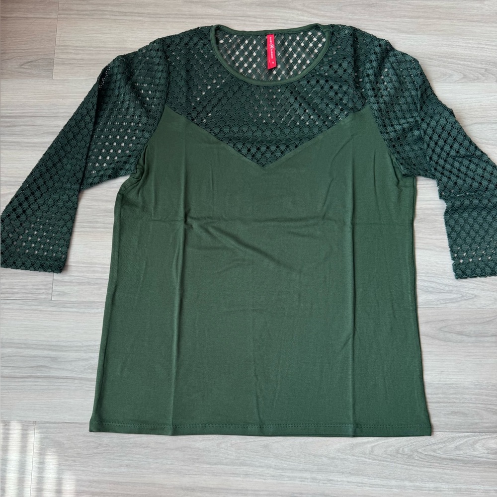 Ruby Ribbon Crochet Top